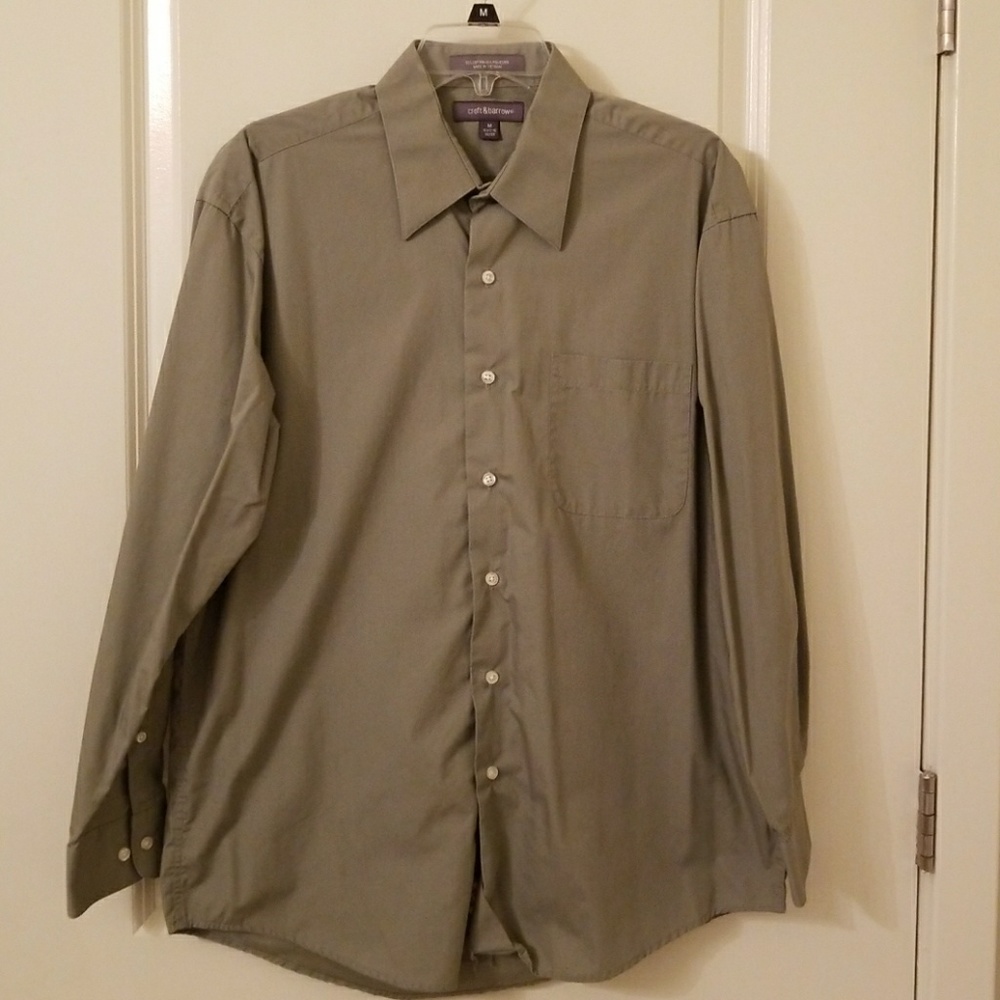 Men's Croft & Barrow Light Green Shirt
